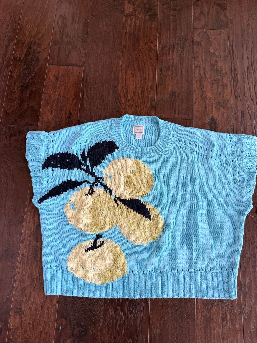 Fruit Knit Sweater Top